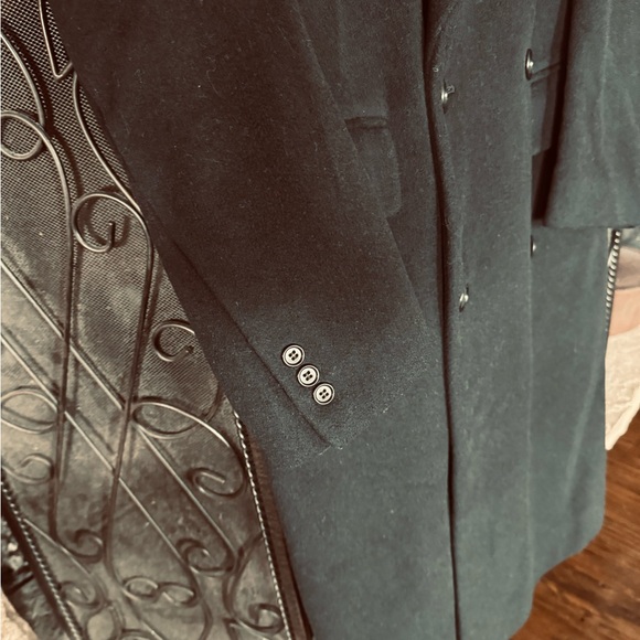 NWOT- Classic wool blend DB overcoat - Picture 4 of 7